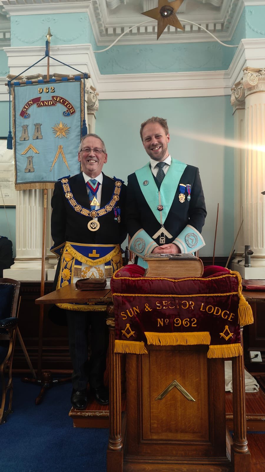 This week saw a very special Installation Meeting at Sun and Sector Lodge, who m…